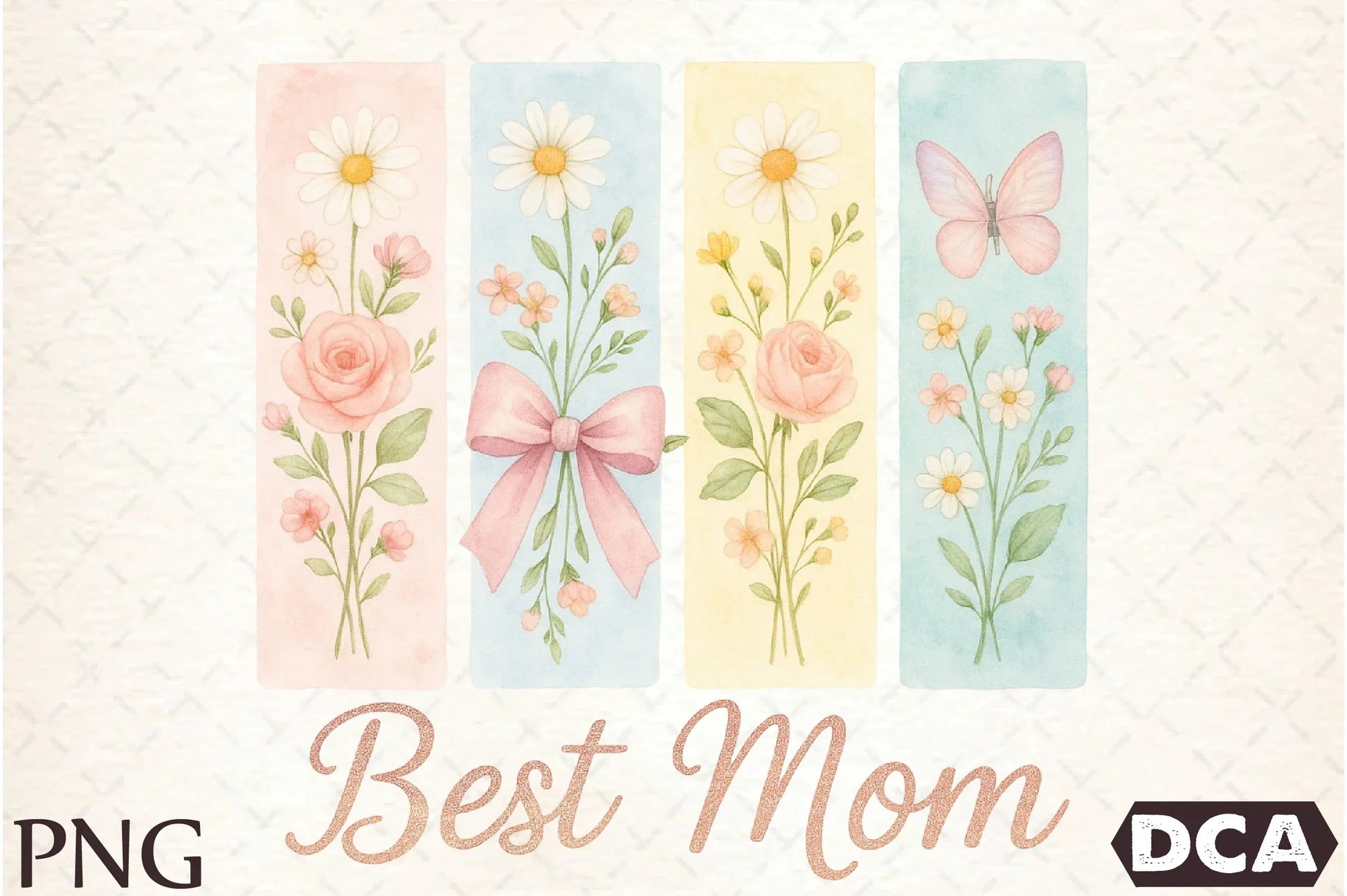Brushstroke Best Mom Clipart Bundle - CraftNest - Digital Crafting and Art