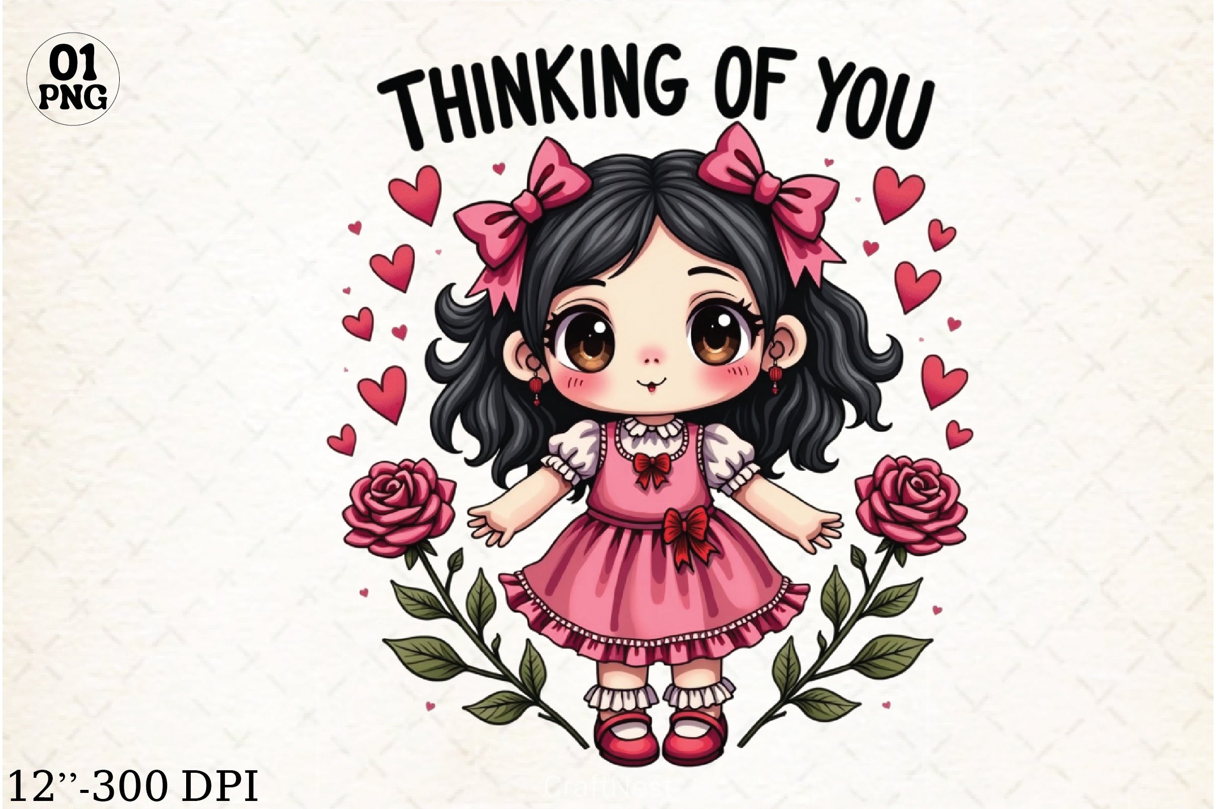 Thinking Of You Clipart Bundle - CraftNest - Digital Crafting and Art