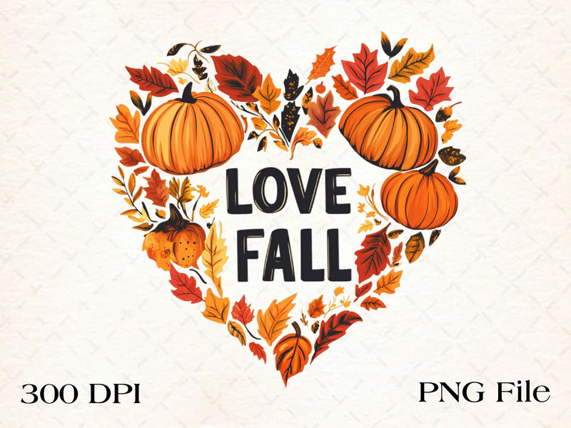 Love Fall Design Clipart Bundle - CraftNest - Digital Crafting and Art