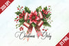 Christmas Coquette Bow Clipart Bundle
