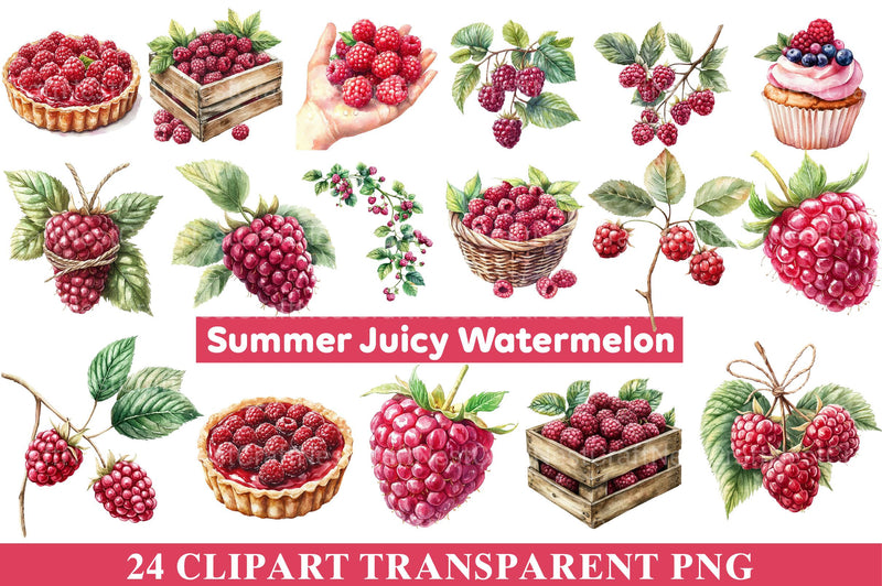 Raspberry Clipart - CraftNest - Digital Crafting and Art