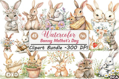 Mother's Day Clipart Bundle by Banny - CraftNest - Digital Crafting and Art