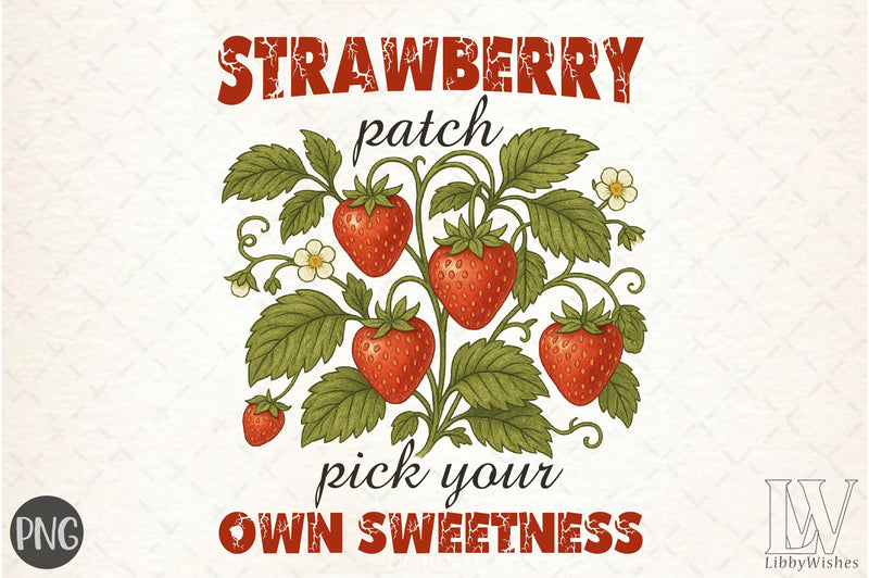 Strawberry Patch Clipart Bundle - CraftNest - Digital Crafting and Art