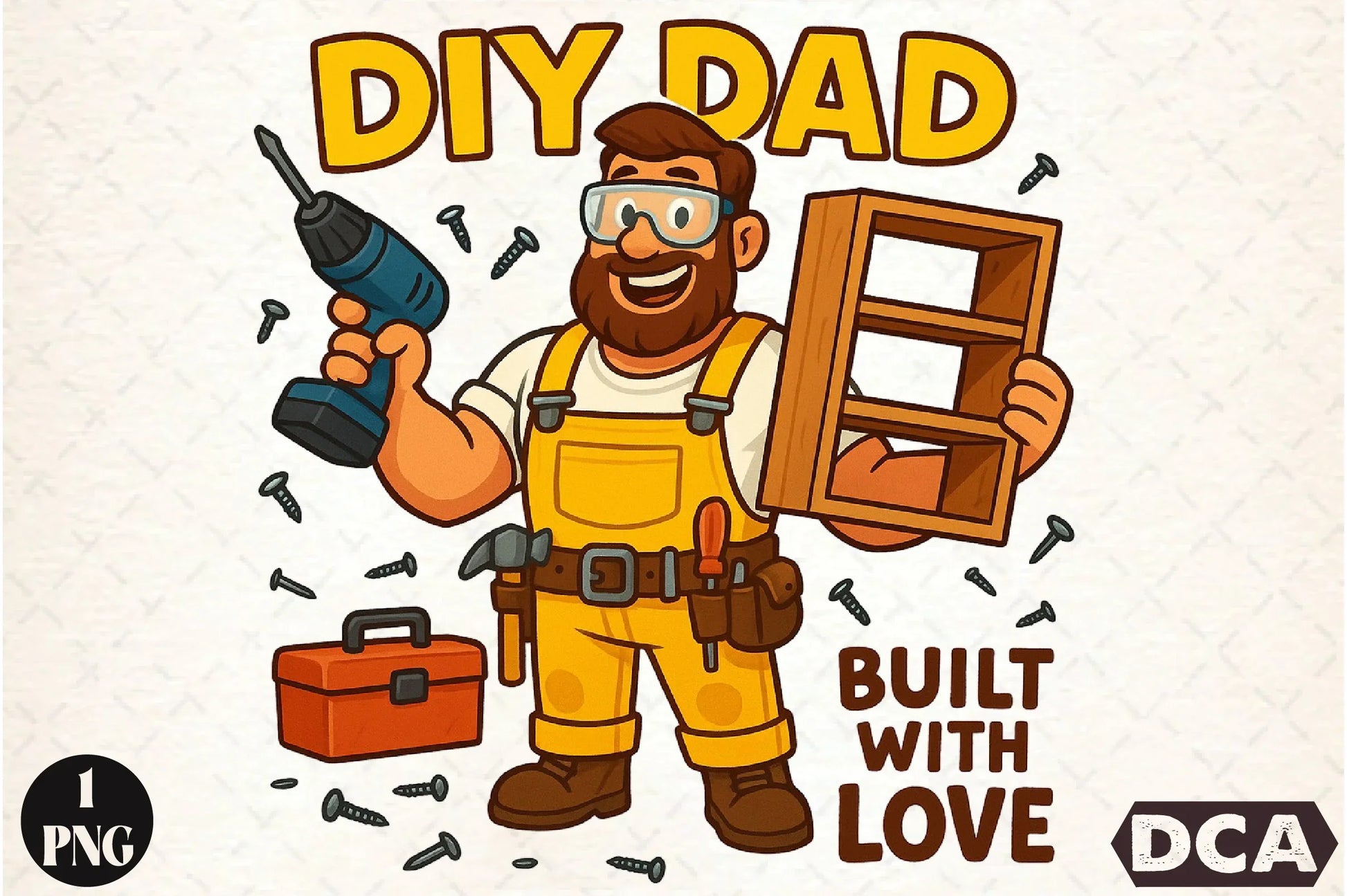 DIY Dad Funny Father's Day Sublimation Clipart Bundle - CraftNest - Digital Crafting and Art