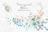 Tranquil Blue Clipart Bundle
