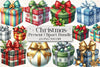 Christmas Gift Clipart Bundle