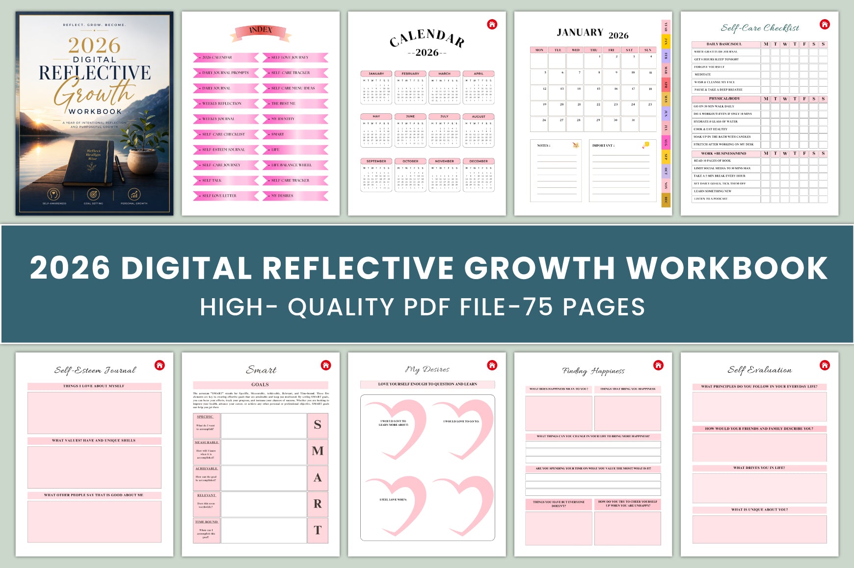Reflective Growth Workbook