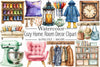 Cozy Home Decor Clipart Bundle