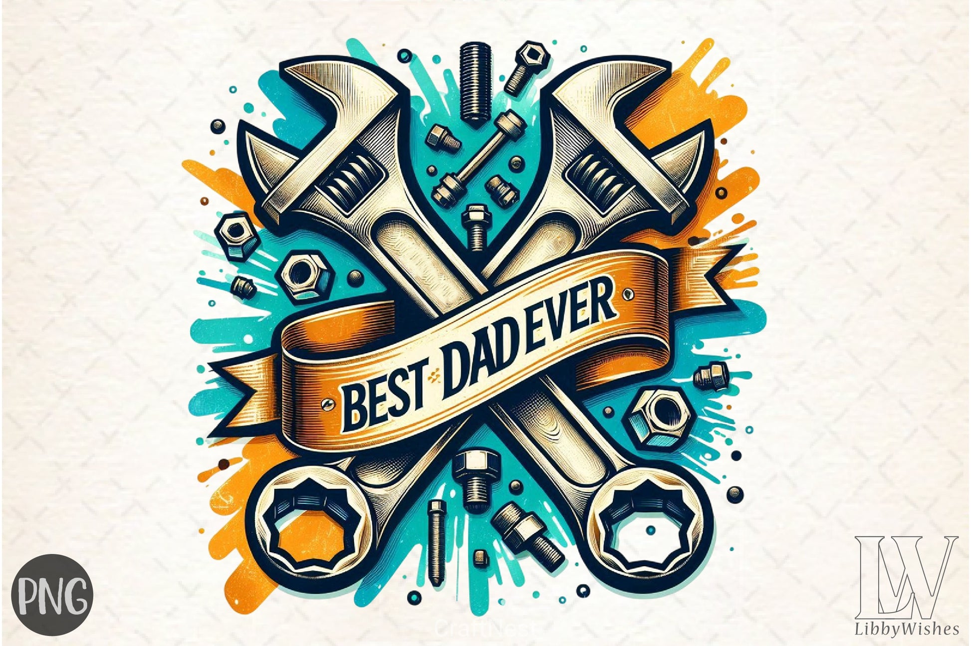 Best Dad Ever Father's Day Clipart Bundle 1 - CraftNest - Digital Crafting and Art