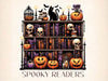 Spooky Readers Clipart Bundle