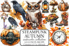 Steampunk Autumn Clipart Bundle 6