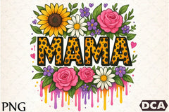 Floral Mama Mom Design Clipart Bundle - CraftNest - Digital Crafting and Art