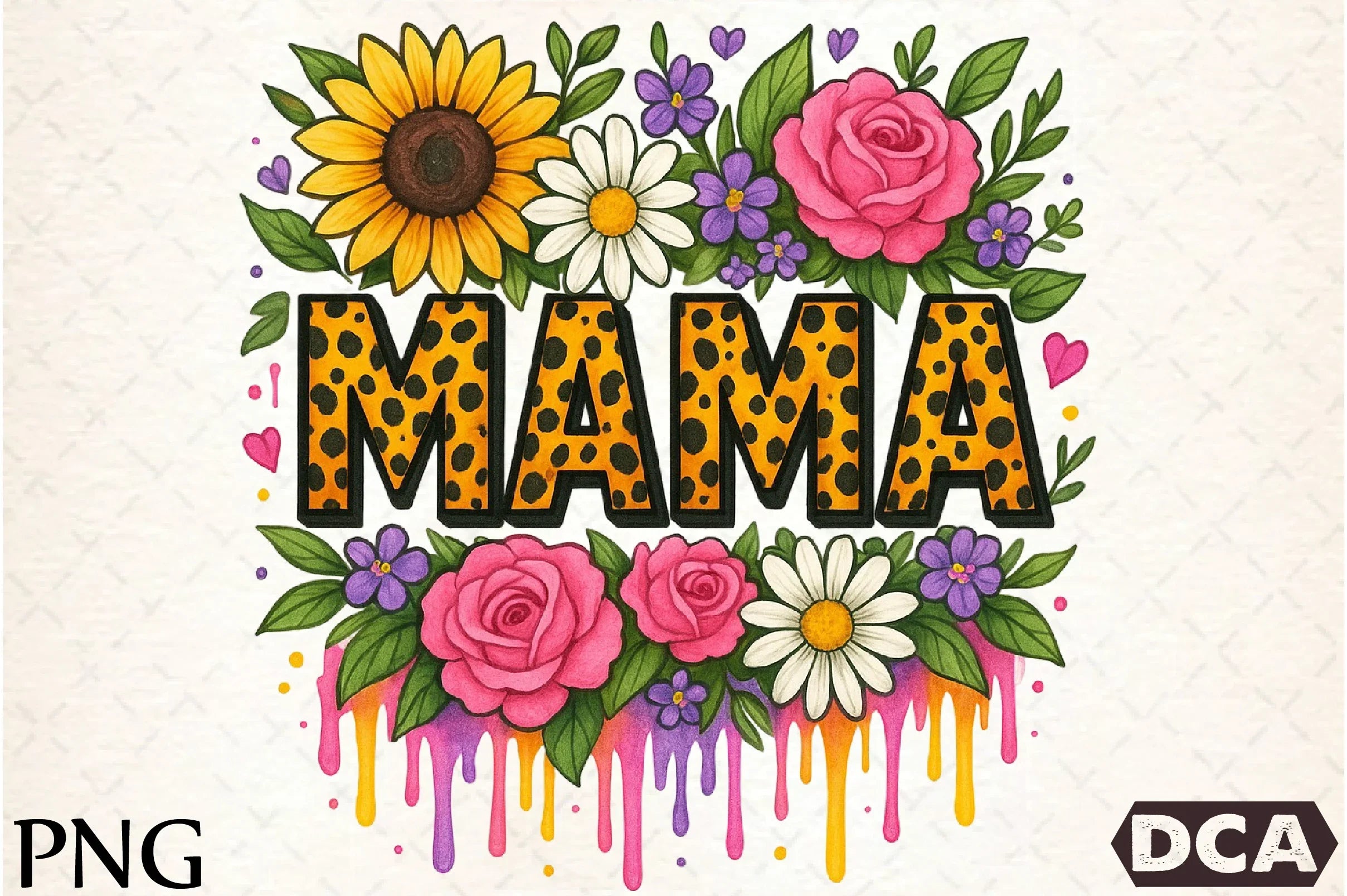 Floral Mama Mom Design Clipart Bundle - CraftNest - Digital Crafting and Art