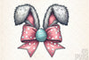 Retro Easter Bunny Ears Clipart Bundle