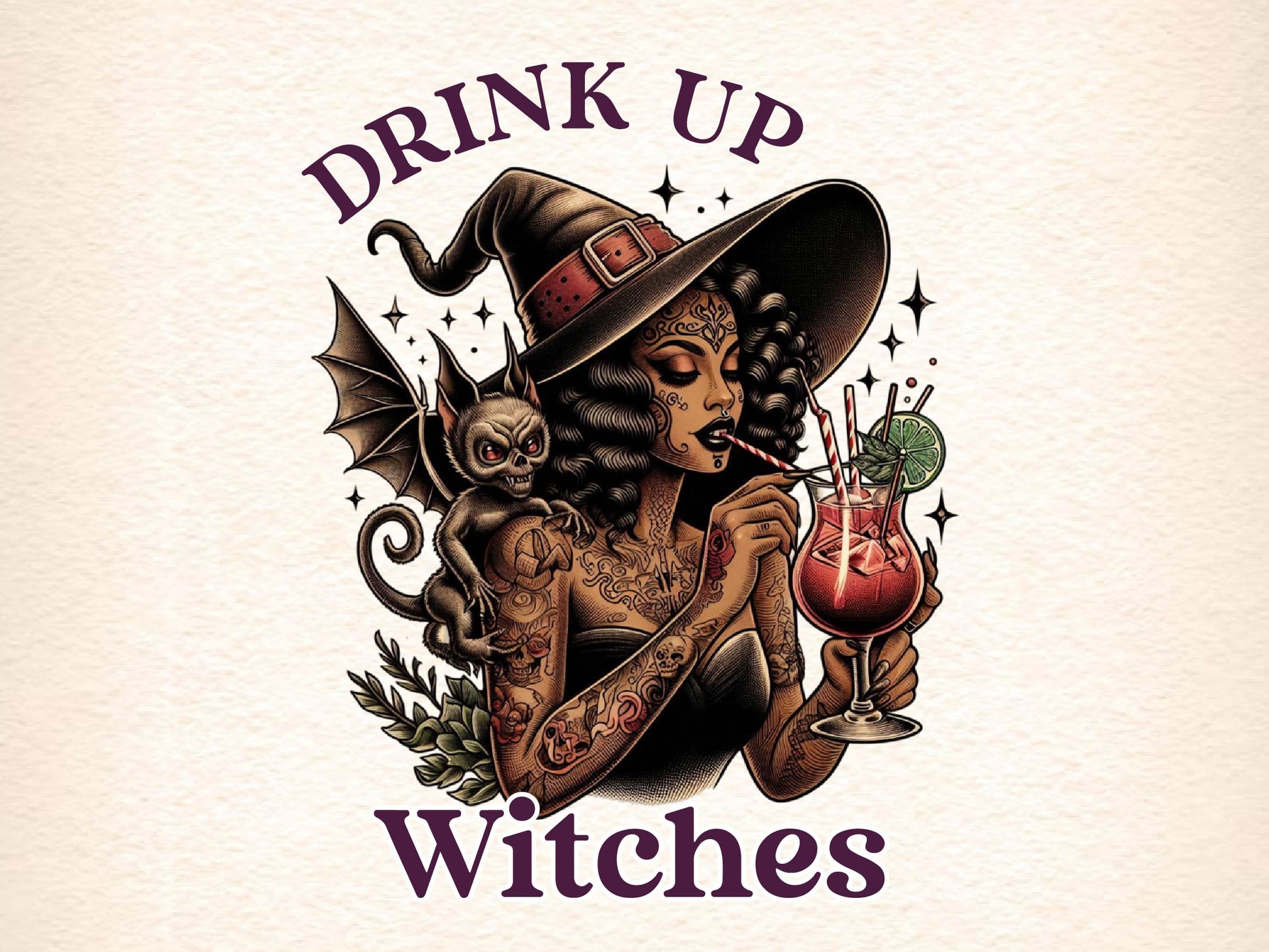 Drink Up Witches Funny Halloween Clipart Bundle - CraftNest - Digital Crafting and Art