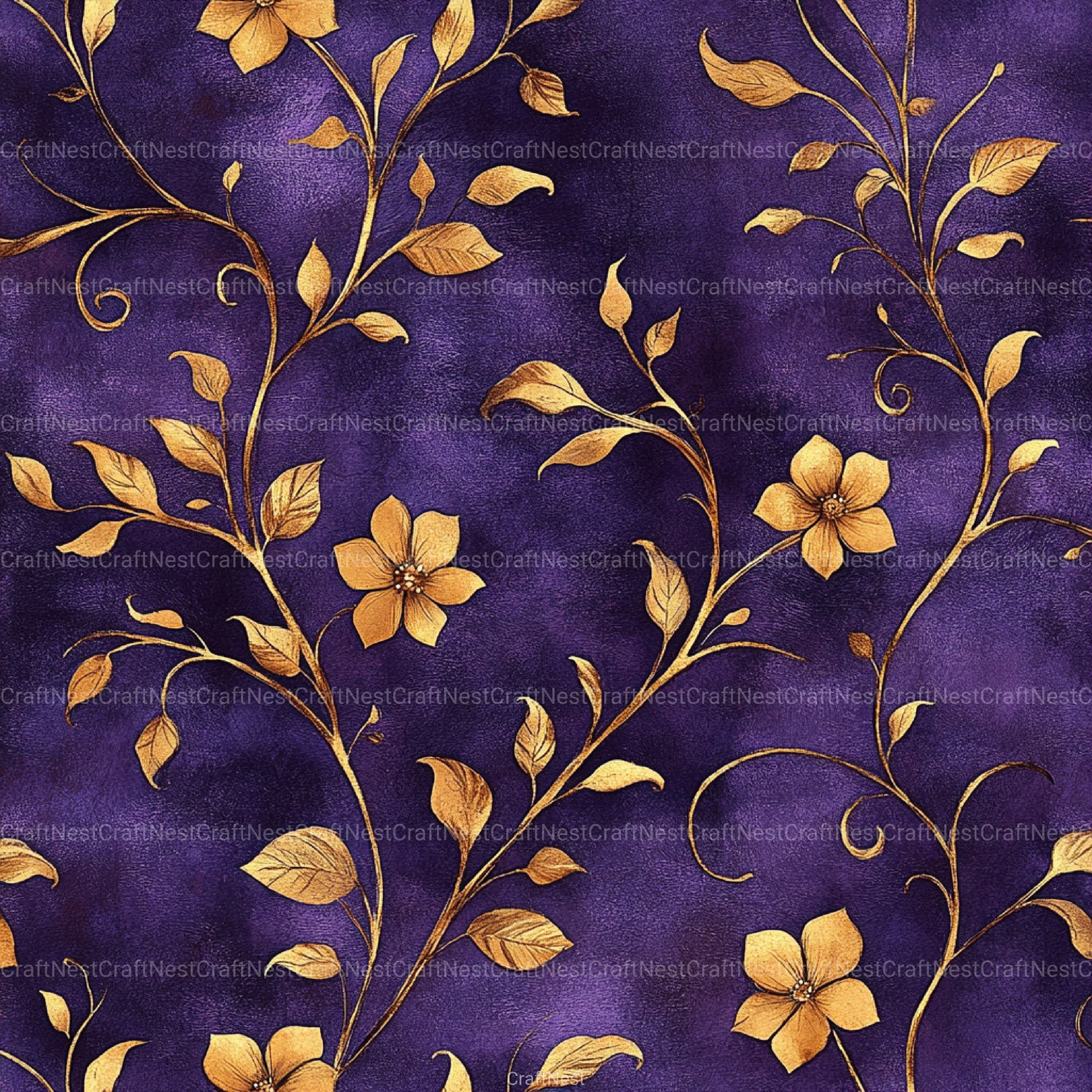 Luxury Purple Digital Paper - CraftNest - Digital Crafting and Art