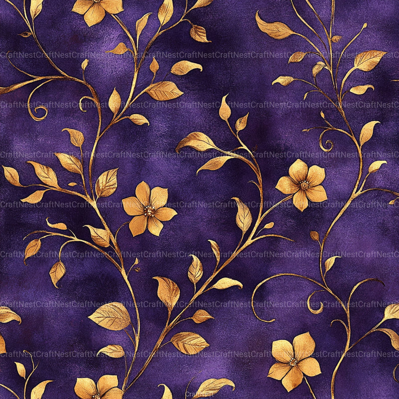 Luxury Purple Digital Paper - CraftNest - Digital Crafting and Art