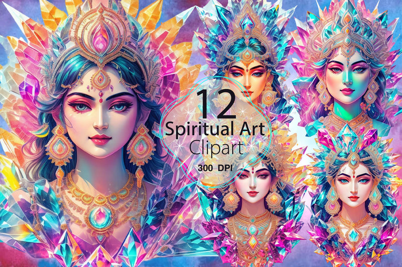 Spiritual Art Clipart Bundle - CraftNest - Digital Crafting and Art