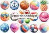 Summer Ball Clipart Bundle 2
