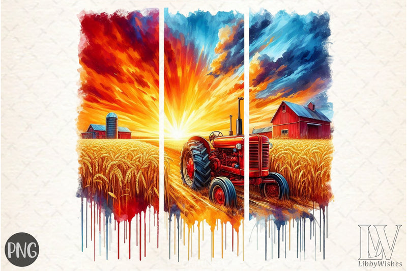 Brushstroke Summer Farm Clipart Bundle - CraftNest - Digital Crafting and Art