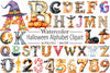 Halloween Alphabet Clipart Bundle 2