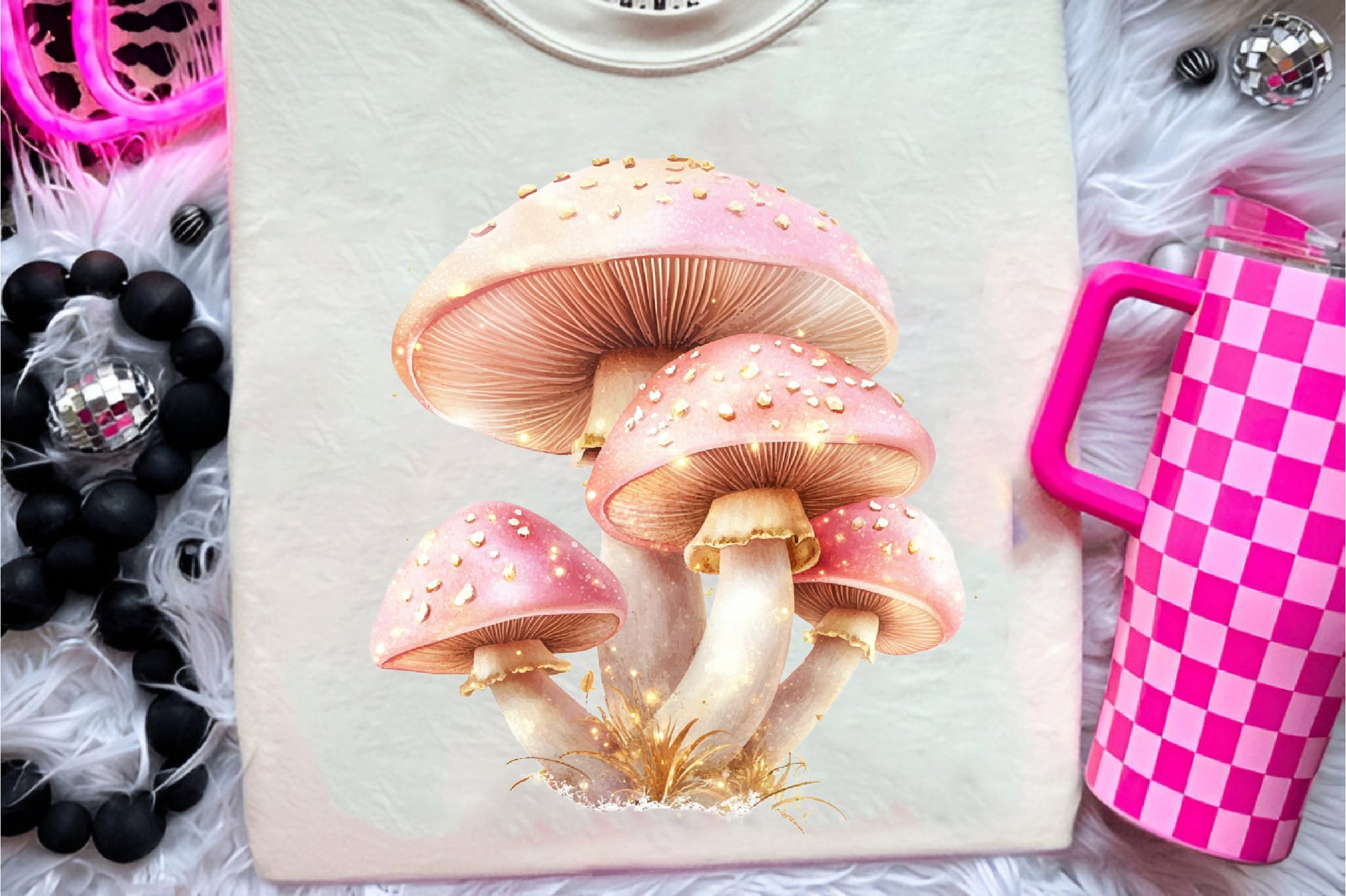 Cute Magic Fairy Mushroom Clipart Bundle - CraftNest - Digital Crafting and Art