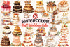 Fall Wedding Cake Clipart Bundle 2