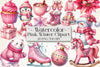 Pink Winter Clipart Bundle