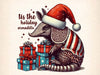 Holiday Armadillo Christmas Clipart Bundle