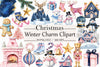 Winter Charm Clipart Bundle
