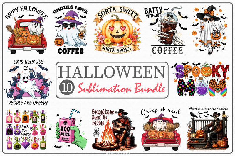Halloween Clipart Bundle 6 - CraftNest - Digital Crafting and Art