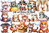 Cute & Funny Cat Clipart Bundle 2