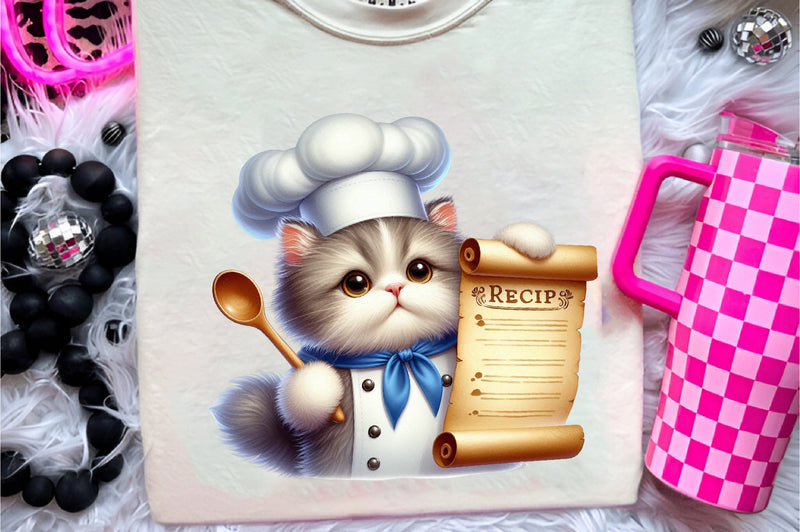 Cute Little Chef Cooking Clipart Bundle - CraftNest - Digital Crafting and Art