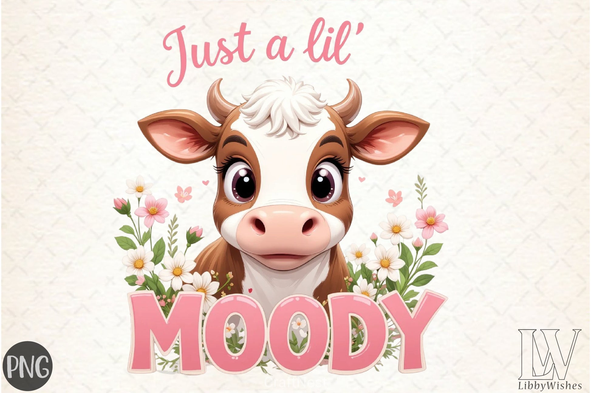 Just A Lil Moody Clipart Bundle - CraftNest - Digital Crafting and Art