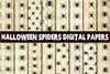 Halloween Spiders Digital Paper Pack
