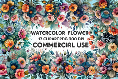 Flowers Clipart Bundle - CraftNest - Digital Crafting and Art