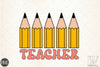Teacher Pencil Clipart Bundle