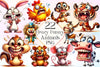 Crazy Funny Animals Clipart Bundle 3