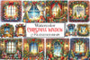 Christmas Window Clipart Bundle