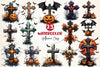 Halloween Cross Clipart Bundle