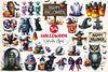 Cute Halloween Clipart Bundle