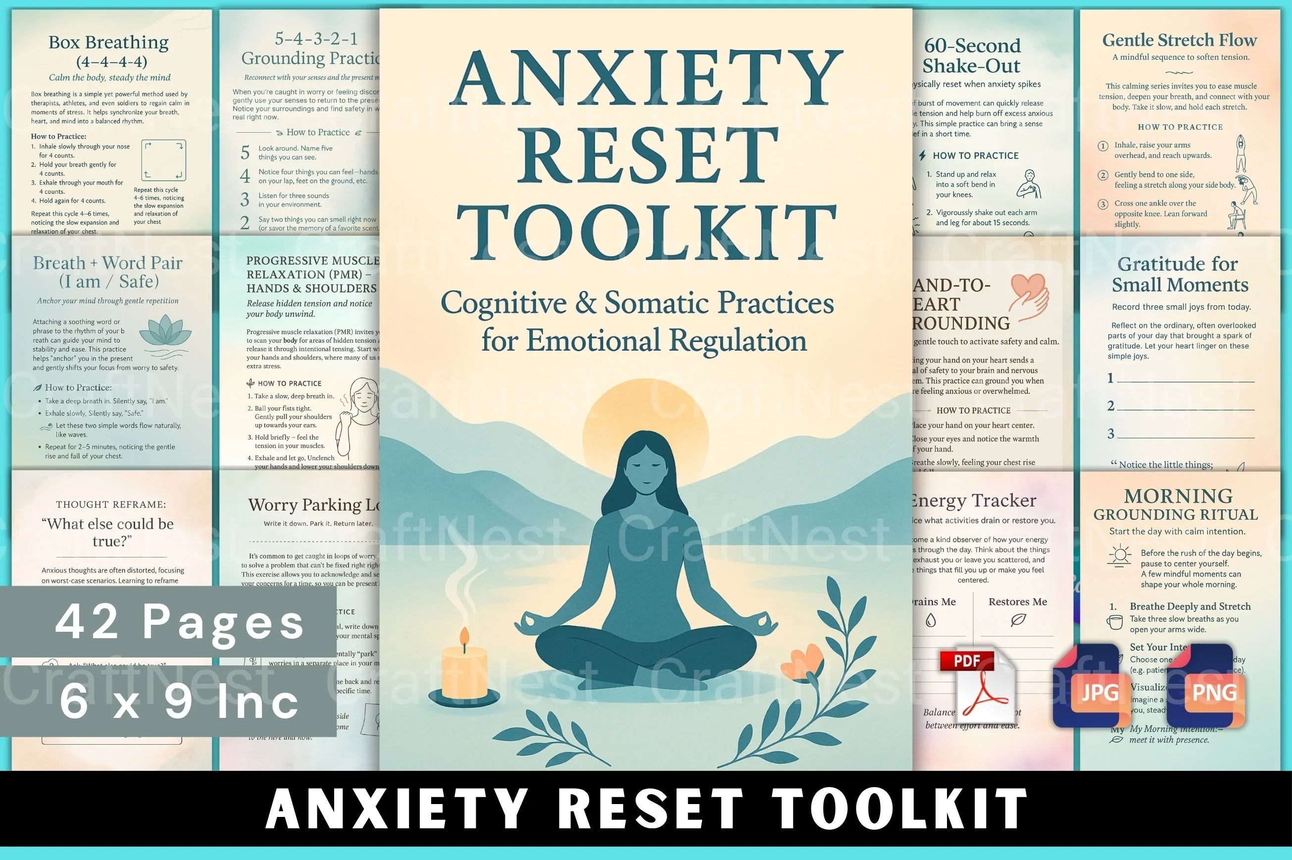 Anxiety Reset Toolkit - CraftNest - Digital Crafting and Art