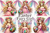 Fairy Easter Girl Clipart Bundle
