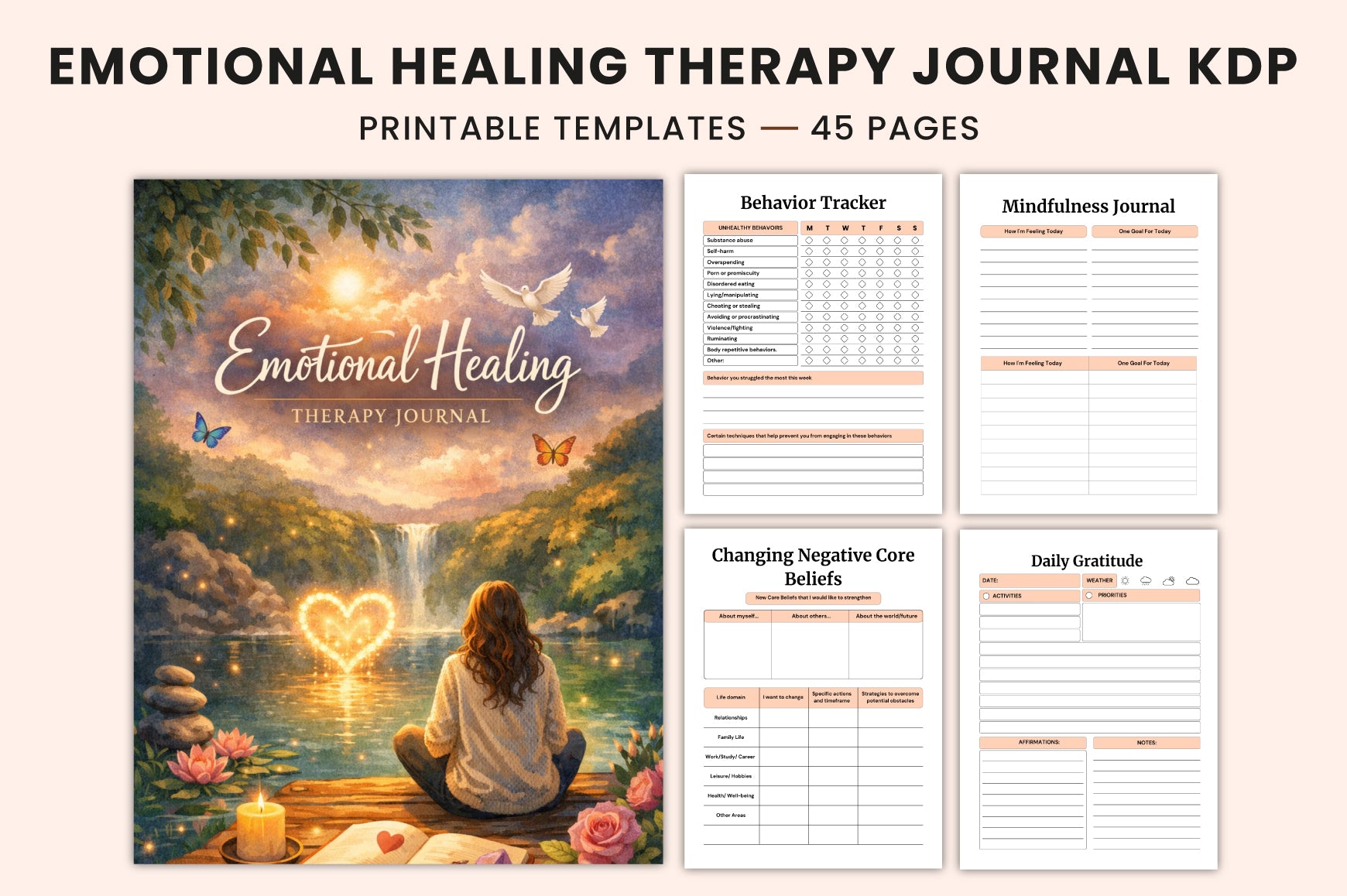 Emotional Healing Therapy Journal