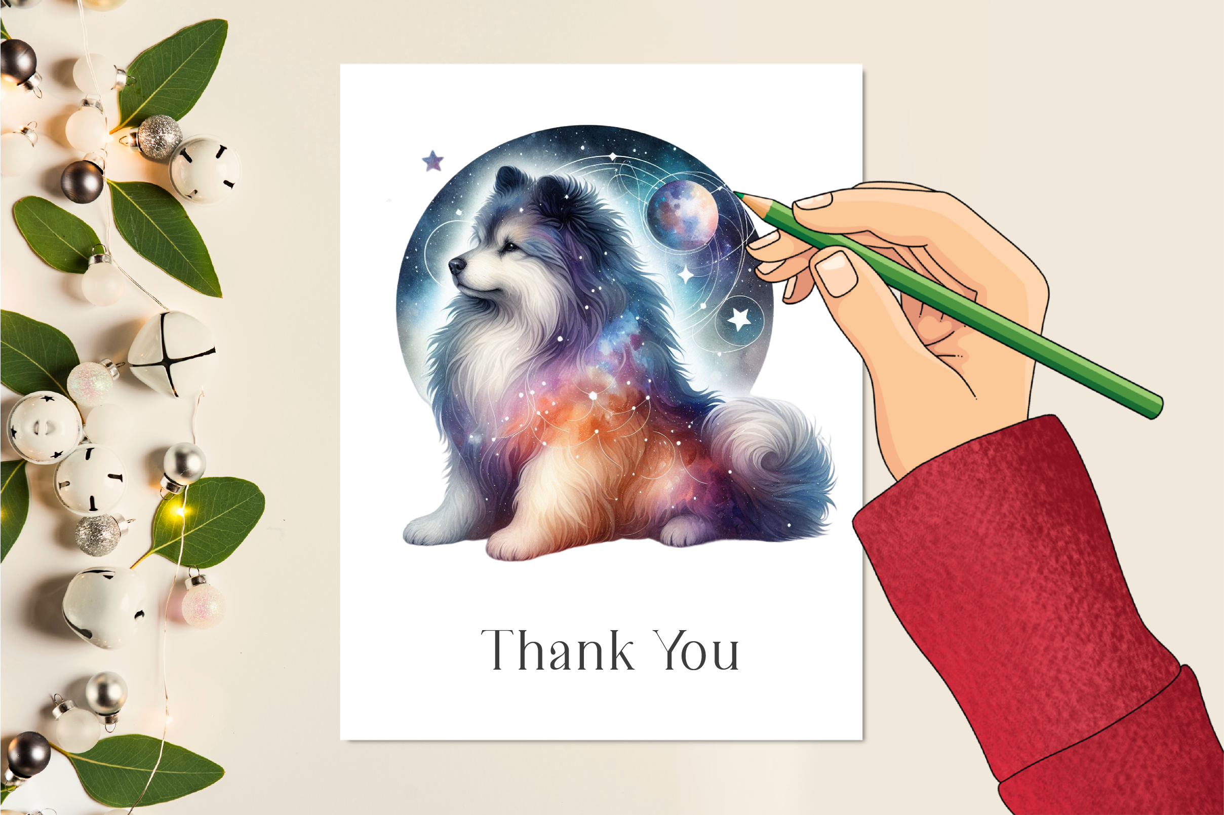 Celestial Dog Clipart Bundle - CraftNest - Digital Crafting and Art