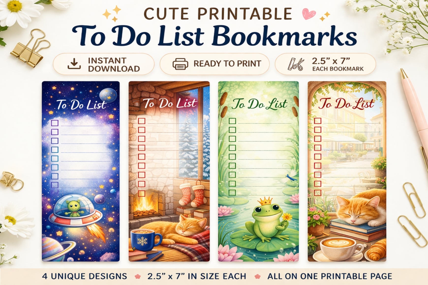 Cute To-Do List Planner