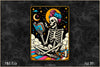 The Reader Tarot Card Reading Skeleton Clipart Bundle 1