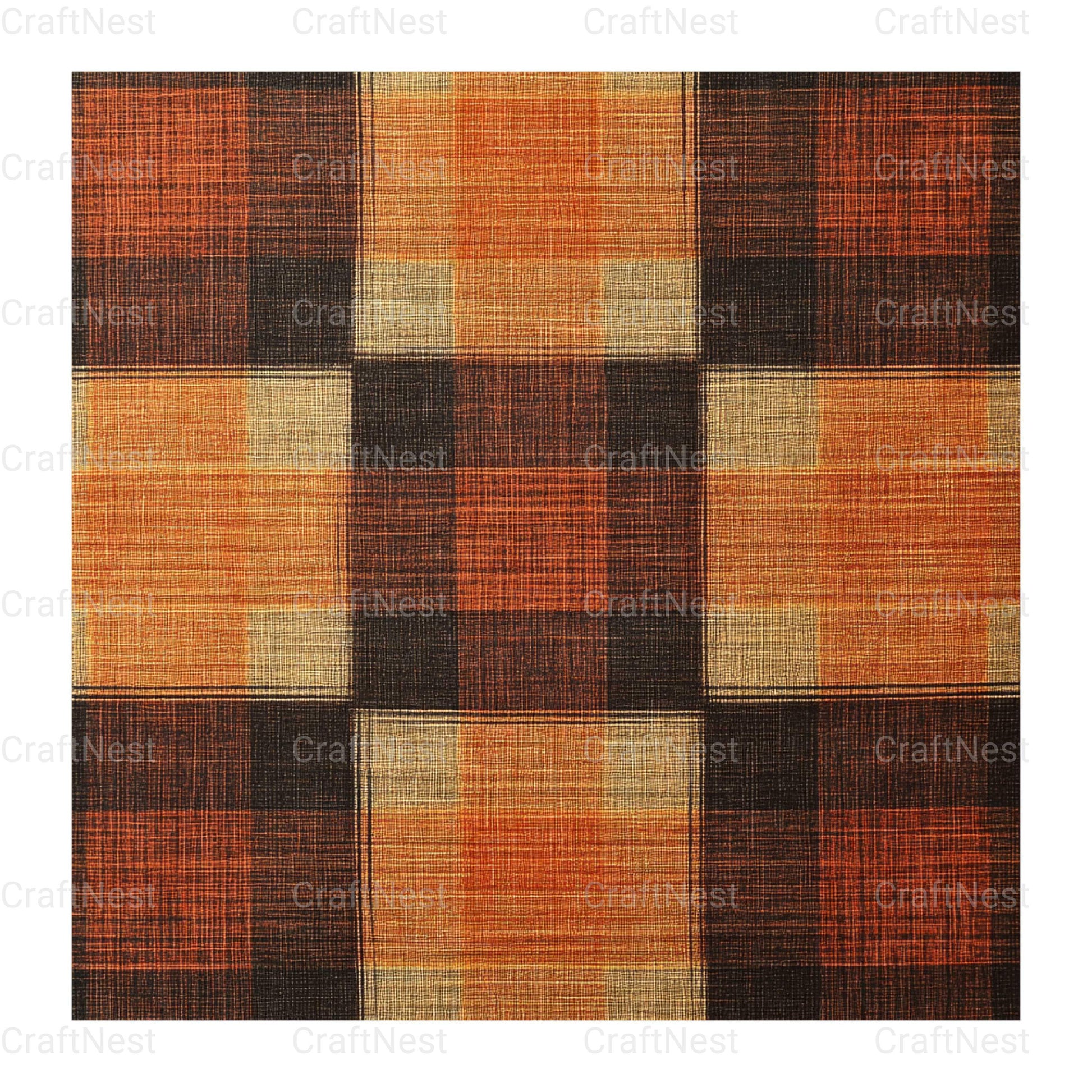 Fall Plaid Linen Clipart Bundle - CraftNest - Digital Crafting and Art