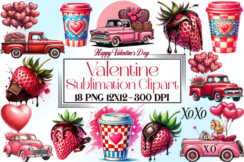 Valentine Clipart Bundle 3 - CraftNest - Digital Crafting and Art