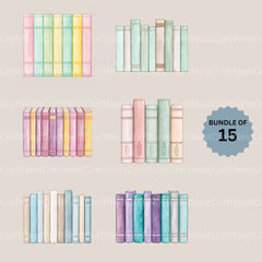 Book Borders Clipart Bundle - CraftNest - Digital Crafting and Art